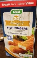 Mängden socker i Omega 3 fish fingers