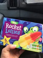 Mängden socker i Rocket Lollies