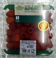 Mängden socker i Raspberries