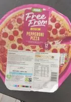 Mängden socker i Pepperoni pizza gf