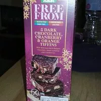 Mängden socker i 5 Dark Chocolate, cranberry and orange tiffins