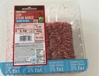 Mängden socker i Irish Beef Lean Steak Mince