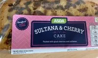 Mängden socker i Sultana & Cherry cake