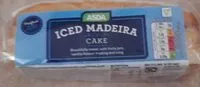 Mängden socker i Iced Madeira Cake
