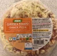 Mängden socker i Cheese & Tomato Snack Pizza