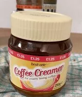Mängden socker i Coffee creamer
