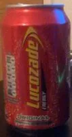Mängden socker i Lucozade Original (can)