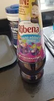 Mängden socker i Ribena No Added Sugar Concentrated Blackcurrant