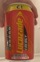 Mängden socker i Lucozade energy