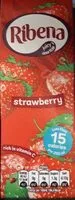 Mängden socker i Strawberry ribena 250ml