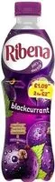 Mängden socker i Ribena Blackcurrant