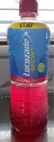 Mängden socker i Lucozade sport