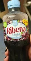 Mängden socker i Ribena Light Blackcurrant
