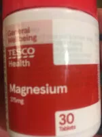 Mängden socker i Magnesium