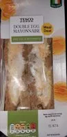 Mängden socker i Double egg mayonnaise sandwich