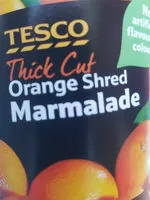 Mängden socker i Tesco Thick Cut Orange Marmalade