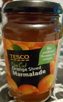Mängden socker i Tesco Fine Cut Orange Marmalade