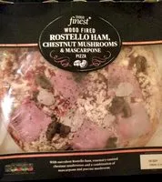 Mängden socker i Rostello ham chestnut mushrooms & mascarpone pizza