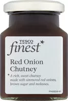 Mängden socker i Finest Red Onion Chutney