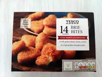 Mängden socker i Brie Bites