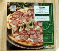 Mängden socker i Stonebaked Thin Double Pepperoni PizzaPrice Marked