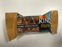 Mängden socker i Caramel almond & sea salt