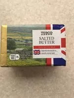 Mängden socker i Tesco British Salted Block Butter