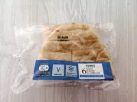 Mängden socker i White Folded Flatbreads