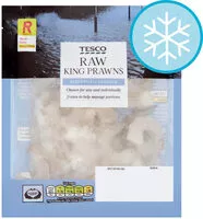 Mängden socker i Tesco Raw King Prawns