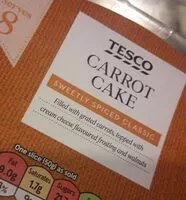 Mängden socker i Carrot cake
