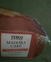 Mängden socker i Madeira cake tesco