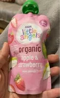 Mängden socker i Organic apple &strawberry
