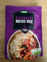Mängden socker i Basmati micro rice