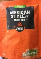 Mängden socker i Micro rice mexican style