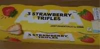 Mängden socker i 3 strawberry triffles