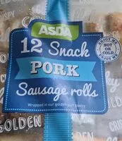 Mängden socker i Snack pork sausage rolls