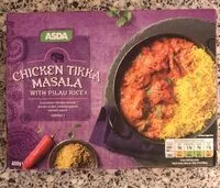 Mängden socker i Chicken Tikka Masala with Pilau Rice