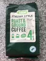 Mängden socker i ASDA Italian Style Roast & Ground Coffee