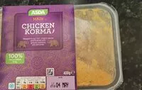 Mängden socker i Chicken korma