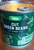 Mängden socker i Cut green beans