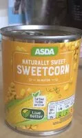 Mängden socker i Sweetcorn