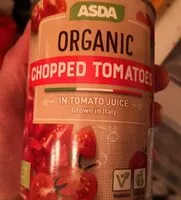 Mängden socker i Organic chopped tomatoes