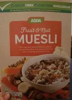 Mängden socker i No added sugar fruit and nut muesli