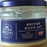 Mängden socker i British duck fat