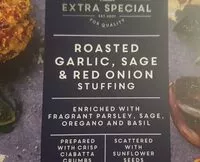 Mängden socker i Roasted Garlic, Sage & Red Onion Stuffing