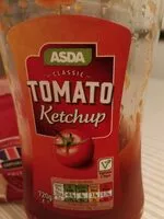 Mängden socker i tomato ketchup