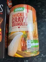 Mängden socker i Chicken gravy granules