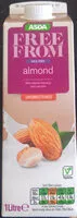 Mängden socker i Free From Almond Unsweetened 1 Litre
