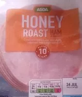 Mängden socker i Honey roast ham