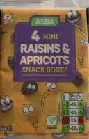 Mängden socker i Raisin & Apricots